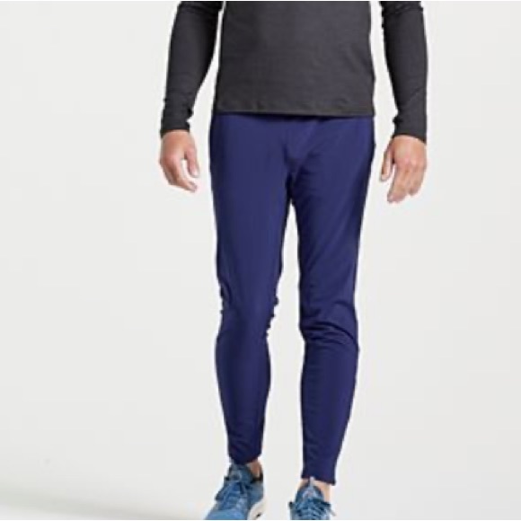 NEW SAUCONY MEN'S BOSTON WOVEN PANT Color Sodalite Size:L
